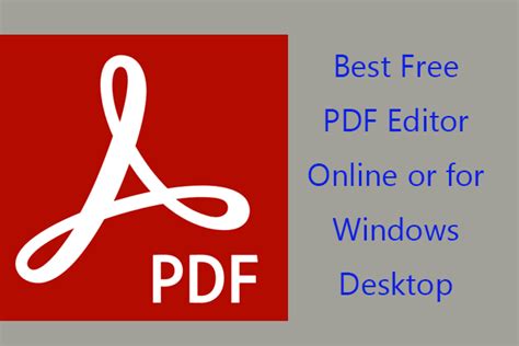 free windows pdf editor Reader