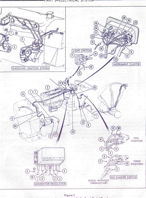 free wiring diagram for ford back hoe Reader