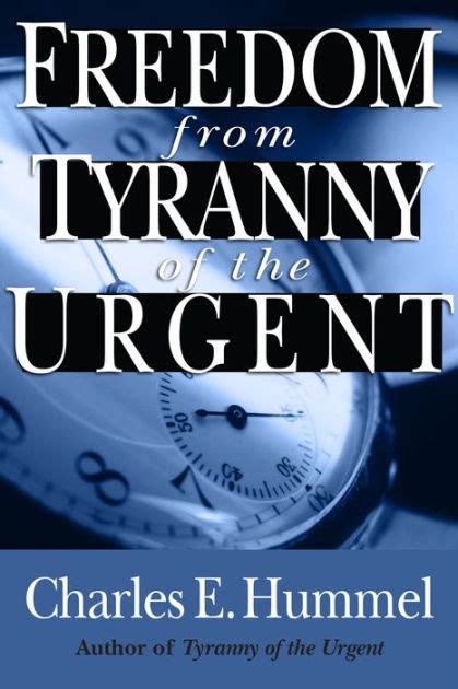 freedom from tyranny of the urgent pdf Epub