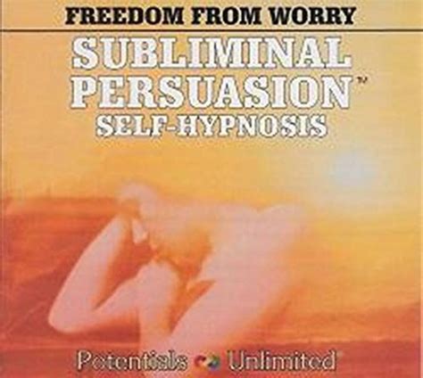 freedom from worry self hypnosis subliminal persuasion Kindle Editon