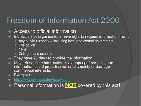 freedom of information act 2000 freedom of information act 2000 Reader