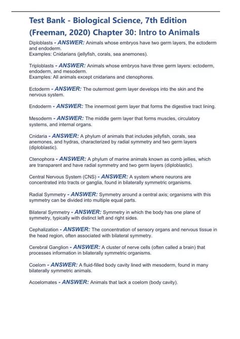 freeman biological science 4e chapter 30 Epub