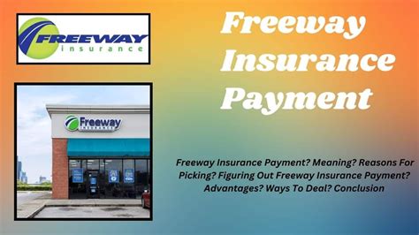 freeway insurance payment