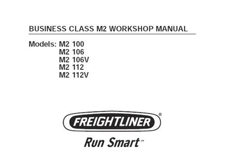 freightliner m2 service manual PDF
