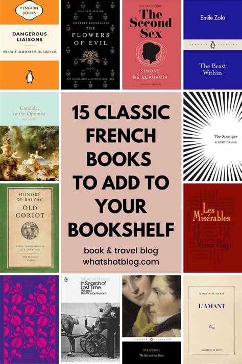 french classic novels