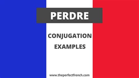 french conjugation perdre