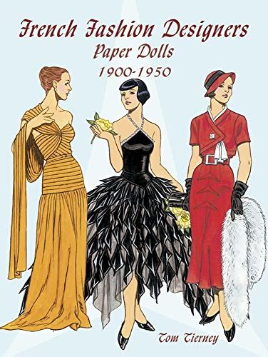 french fashion designers paper dolls 1900 1950 dover paper dolls Doc