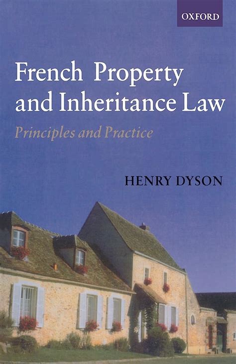 french property and inheritance law principles and practice PDF