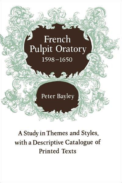 french pulpit oratory 1598 1650 french pulpit oratory 1598 1650 PDF