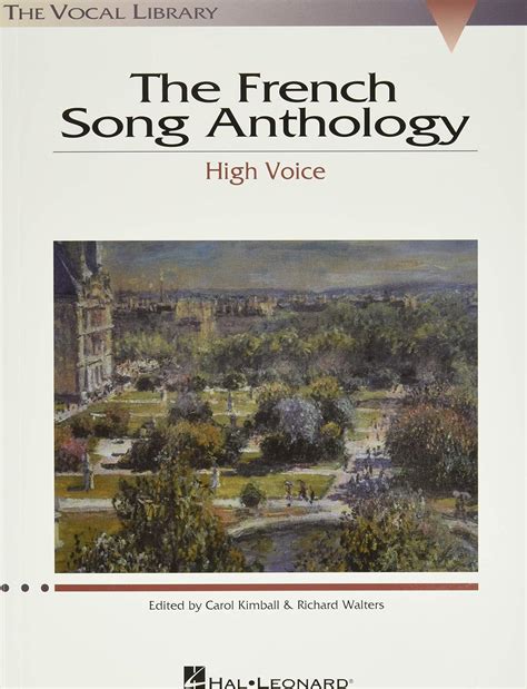 french song anthology the vocal library high voice Doc