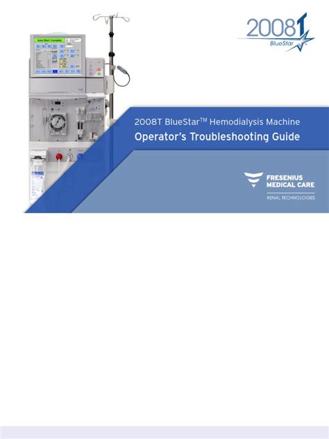 fresenius k troubleshooting manual pdf Doc