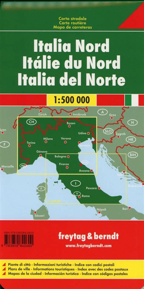 freytag berndt autokarten italien nord Doc
