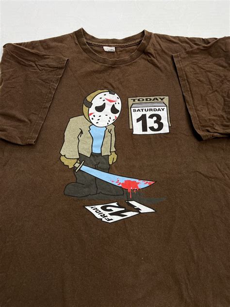 friday the 13th t-shirt spoted vintage