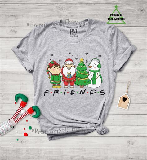 friends christmas shirt