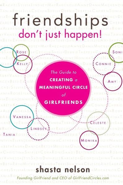 friendships dont just happen the guide to creating a meaningful circle of girlfriends Reader