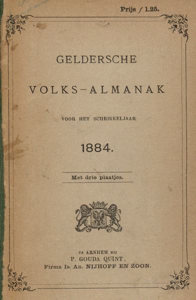 friesche almanak voor het schrikkeljaar 1884 PDF