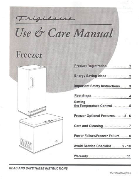 frigidaire elite refrigerator manual Epub