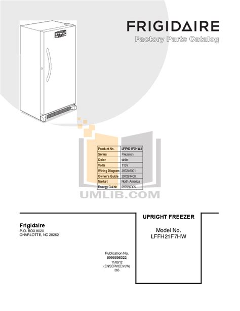 frigidaire freezer manuals online Reader