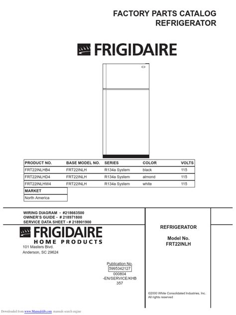 frigidaire service bulletins pdf Doc