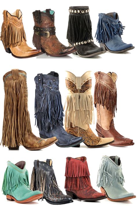 fringe cowboy boots