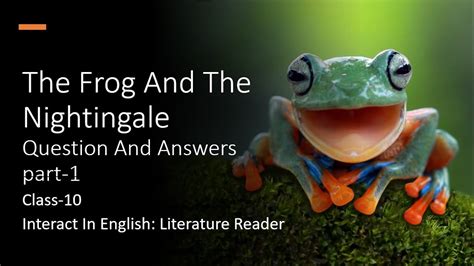 frog and the nightingale questions and answers PDF