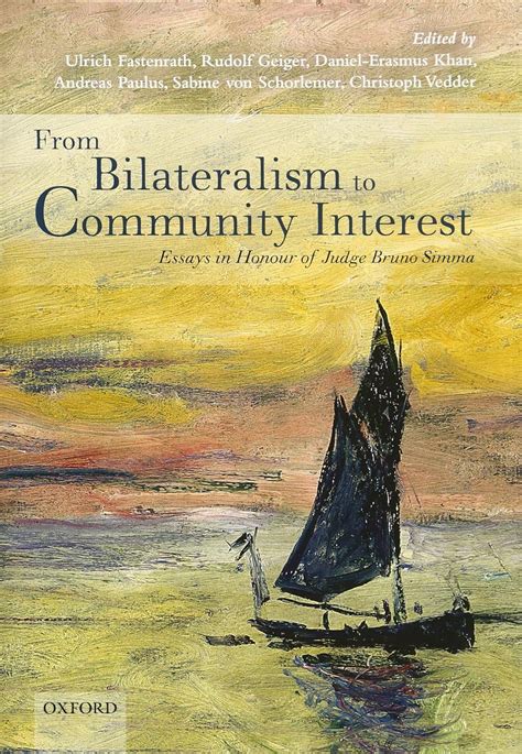 from bilateralism to community interest from bilateralism to community interest Reader