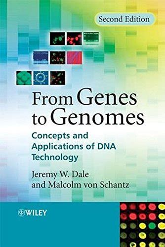 from genes to genomes concepts and applications of dna technology Reader