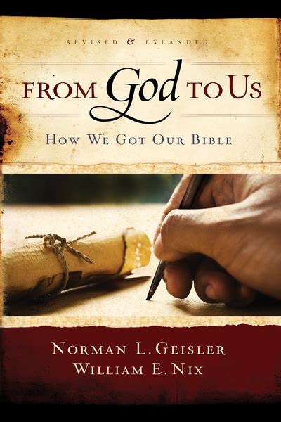 from god to us revised and expanded how we got our bible Doc