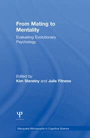 from mating to mentality evaluating evolutionary psychology Epub