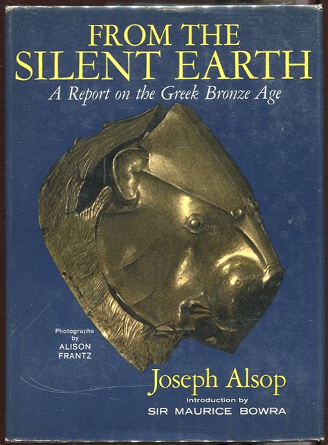 from the silent earth a report on the greek bronze age PDF