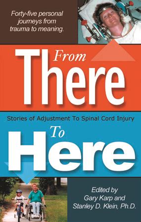 from there to here stories of adjustment to spinal cord injury Kindle Editon