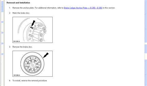 front rotor removal on ford van e350 Ebook Epub