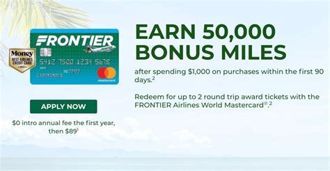 frontier airlines credit card