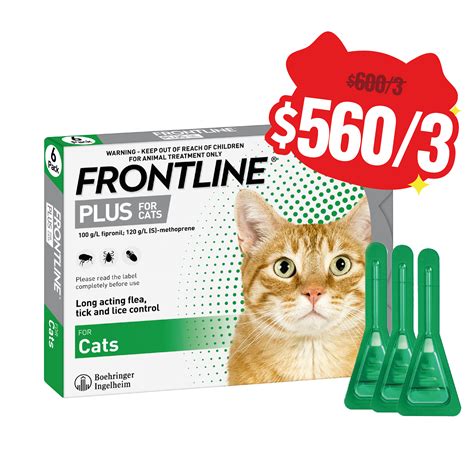 frontline plus 貓：保護愛貓遠離跳蚤和壁蝨的最佳解決方案