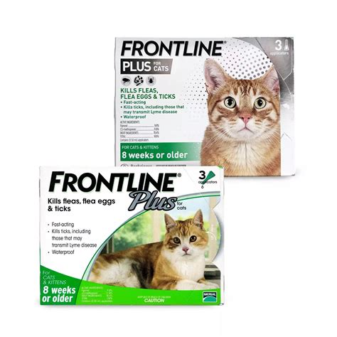 frontline plus 貓：終極護衛，擊退跳蚤、蜱蟲和疥癬