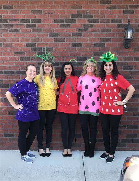 fruit group costume