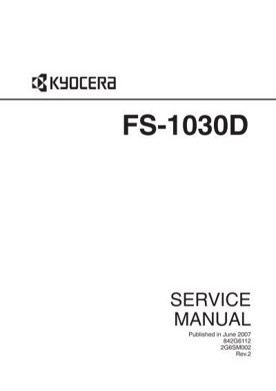 fs 1030d manual pdf Kindle Editon