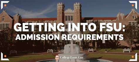 fsu psychology program requirements