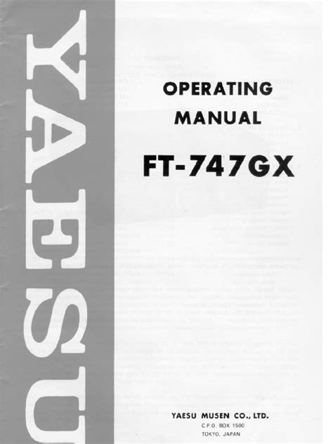 ft 747 manual pdf Doc