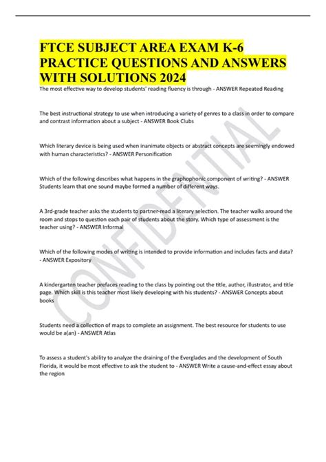 ftce subject area study guides Kindle Editon