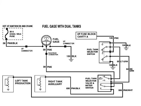 fuel gauge wiring diagram chevy PDF