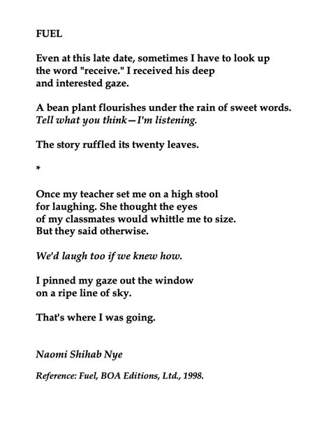 fuel naomi shihab nye PDF