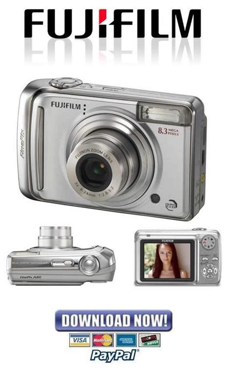 fuji finepix a800 manual PDF