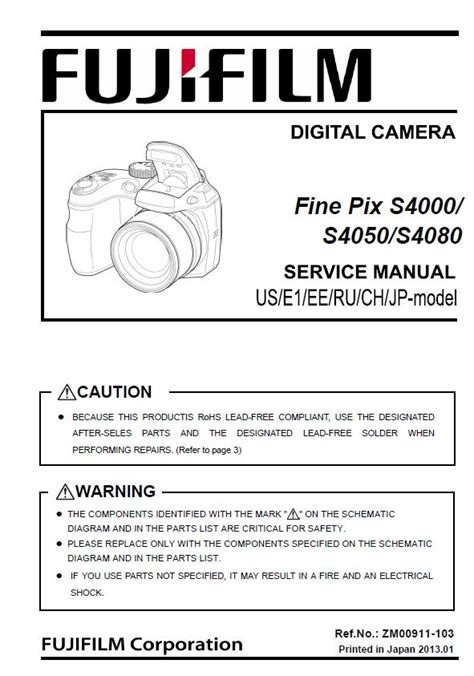 fuji finepix s4000 manual PDF