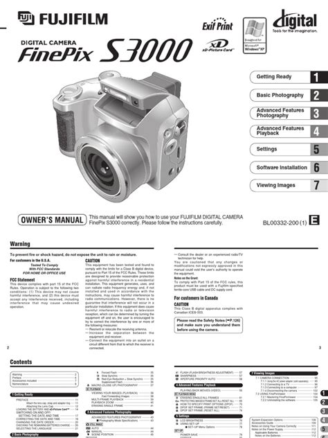 fuji s3000 digital camera manual Reader