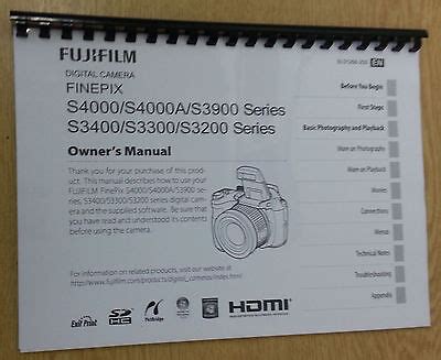 fuji s4000 user guide PDF