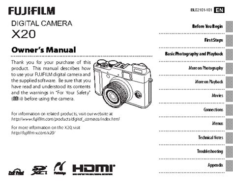 fuji x20 manual focusing PDF