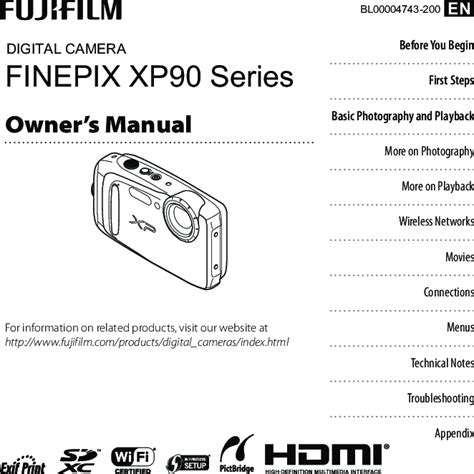 fujifilm xp user guide Reader