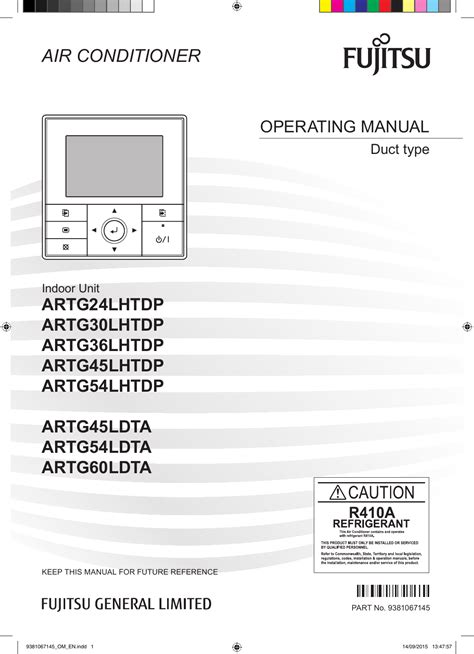 fujitsu air conditioning installation manual Epub