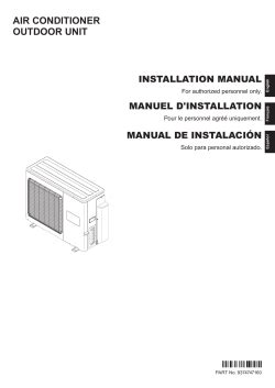 fujitsu aou24rlxfz installation manual Epub